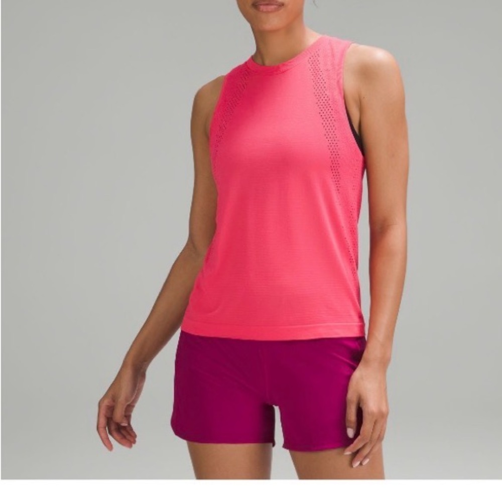Lululemon Train To Be Tank - Lip Gloss